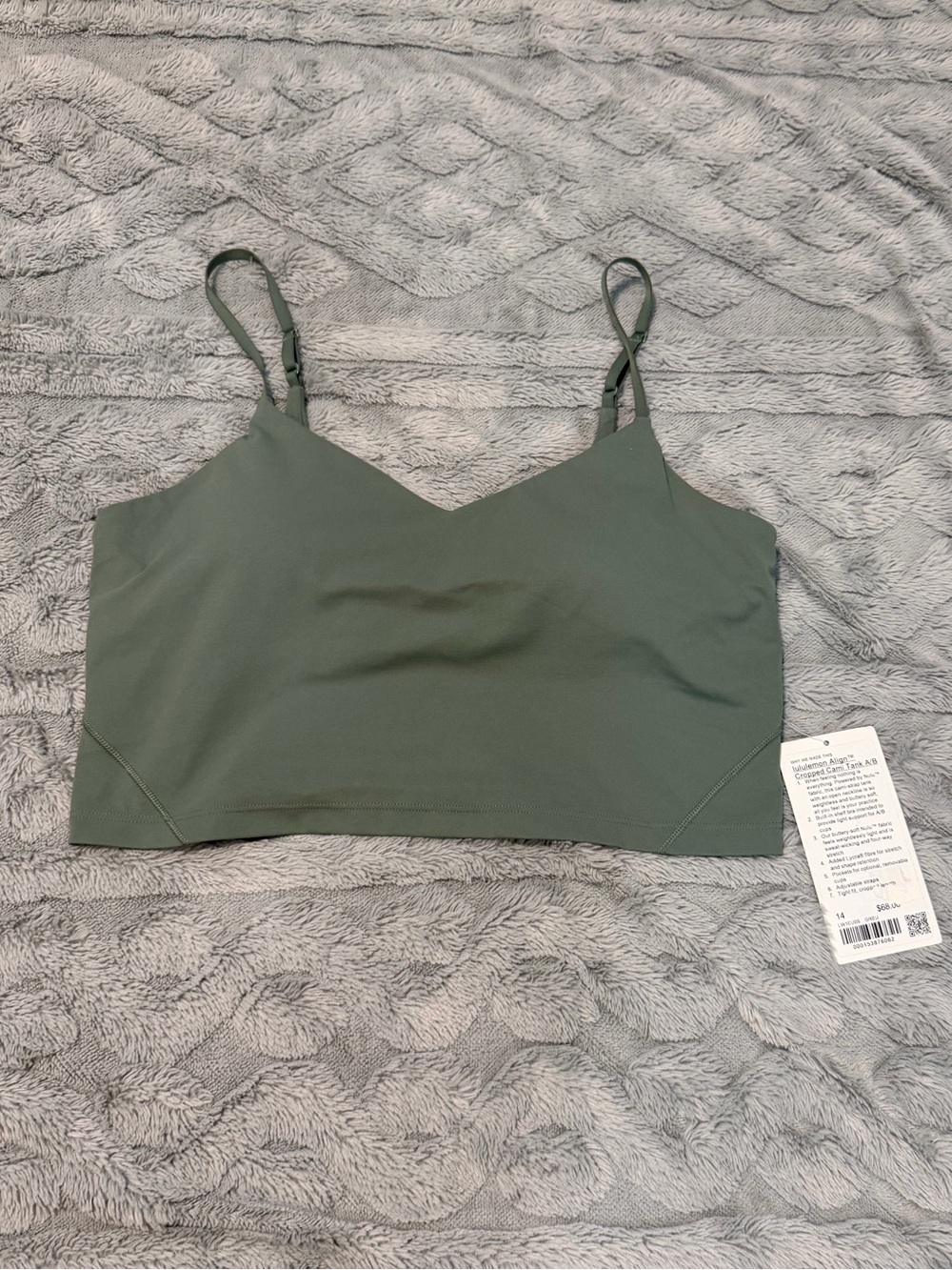 Lululemon Align Cropped Cami | Size 14 | NWT